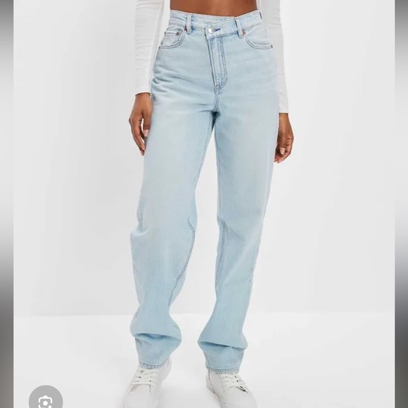 American Eagle Outfitters Denim - American Eagle Crossover Baggy Straight Jeans